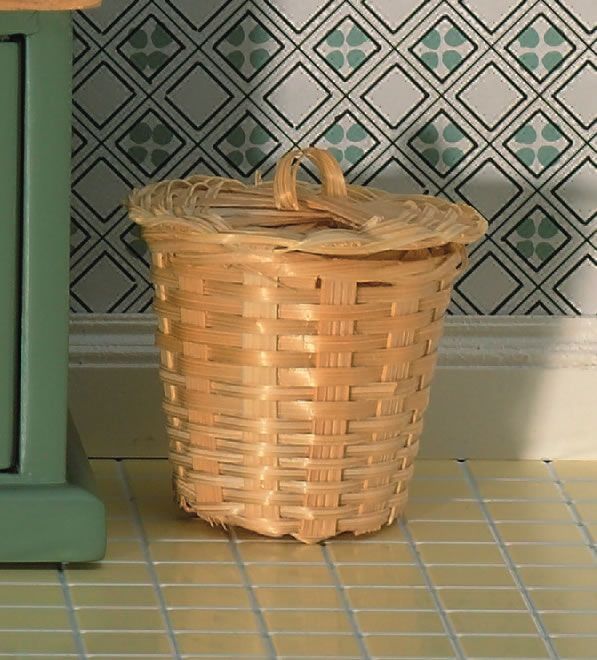 Laundry Basket for 12th Scale Dolls House
