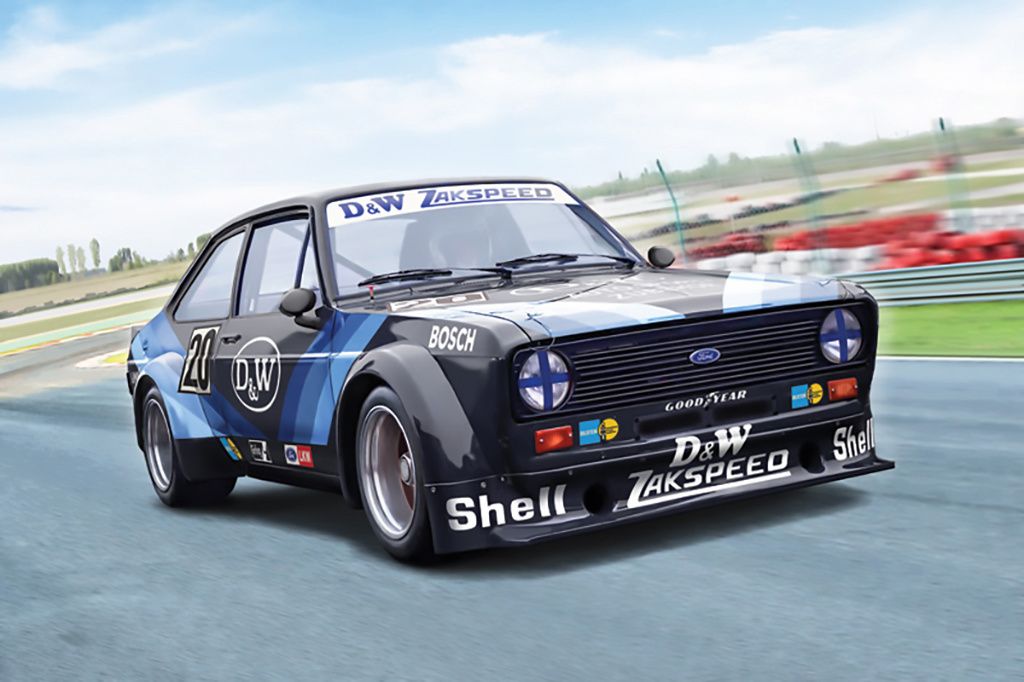 Italeri 1/24 Scale Ford Escort Zakspeed Gr. 2 Model Kit