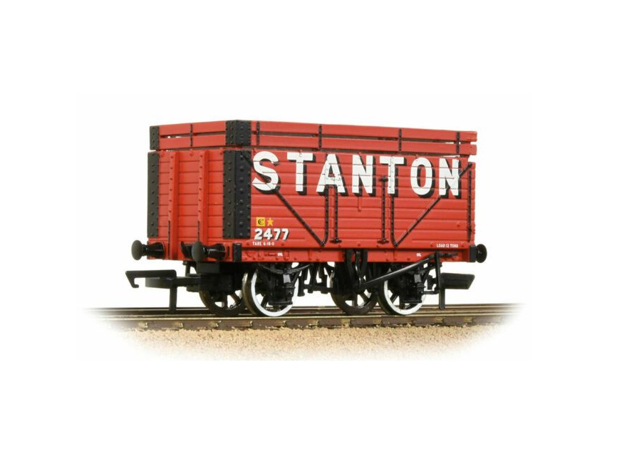 Branchline 8 Plank Wagon Coke Rails 'Stanton' Red OO Gauge