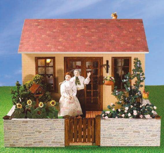 Garden Pavilion Kit for 12th Scale Dolls House