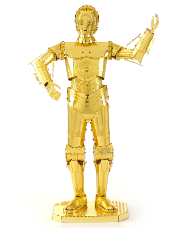 Metal Earth Star Wars C-3PO 3D Metal Model Kit