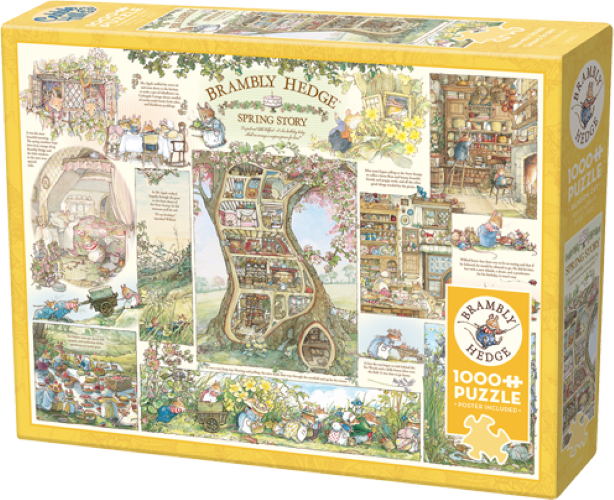 Cobble Hill Brambly Hedge Spring Story 1000 Piece Jigsaw