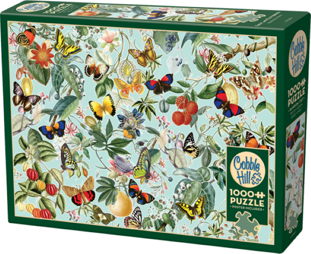 Cobble Hill Fruit And Flutterbies 1000 Piece Jigsaw