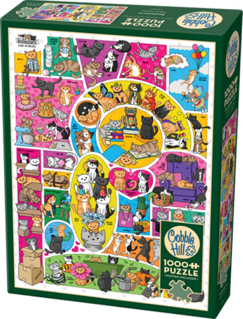 Cobble Hill Doodlecats 1000 Piece Jigsaw