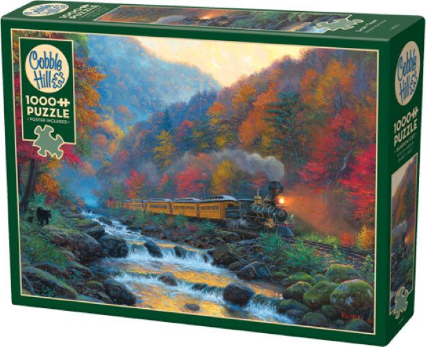 Cobble Hill Smoky Train 1000 Piece Jigsaw