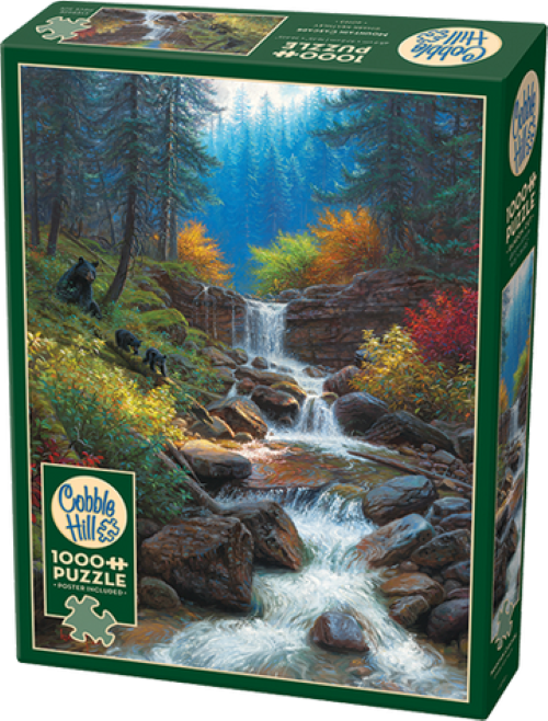 Cobble Hill Mountain Cascade 1000 Piece Jigsaw