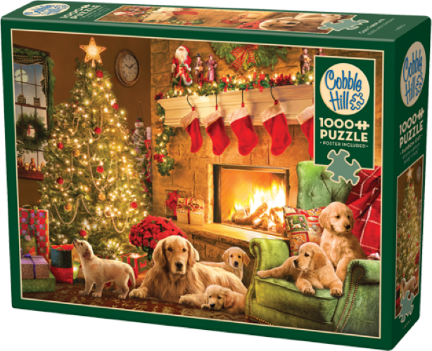 Cobble Hill Cozy Fireplace 1000 Piece Jigsaw