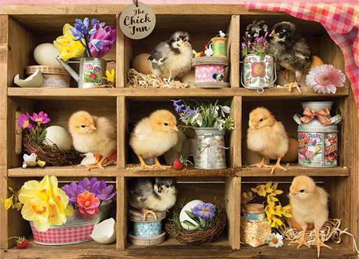 Cobble Hill Chick Inn 1000 Piece Jigsaw