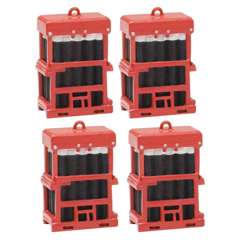 Branchline  Caged Gas Bottles (x4) 44-537 OO Gauge