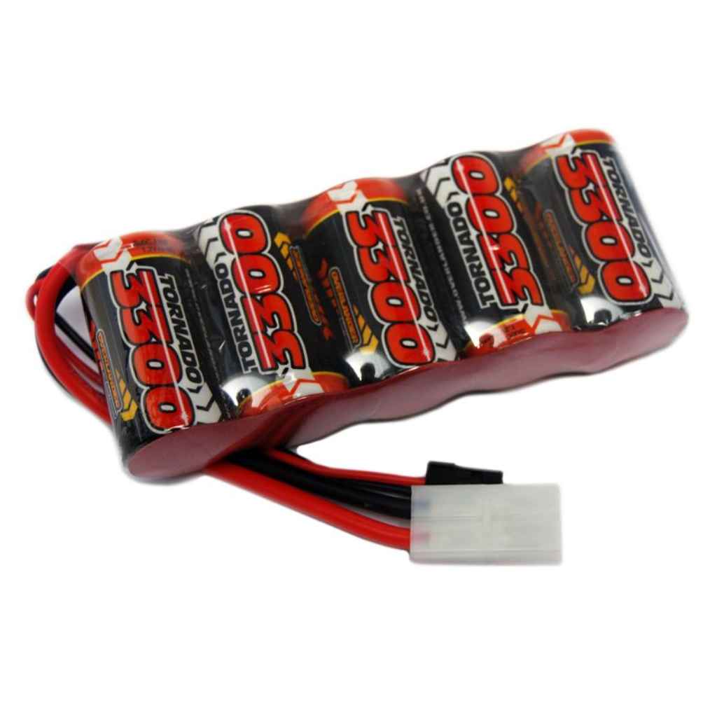 6V NiMH 3300mAh Battery Pack with Tamiya Connection