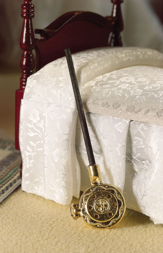 Bed Warmer for 12th Scale Dolls House