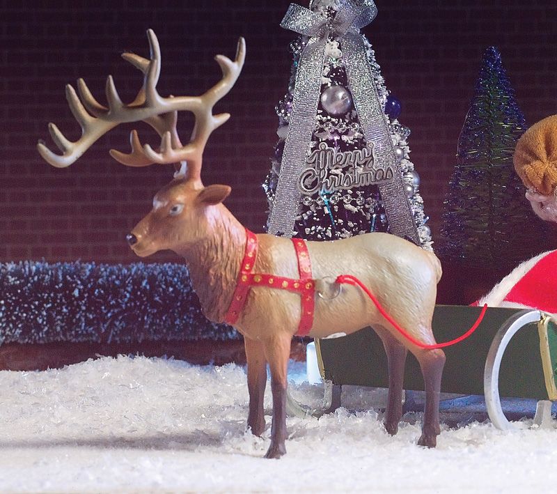 Rudolph the Red Nosed Reindeer for 12th Scale Dolls House
