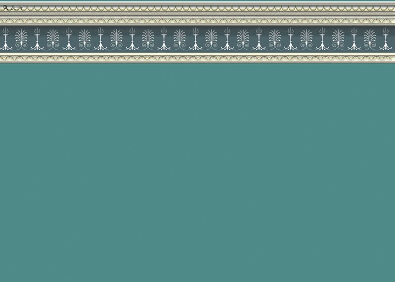 Georgian Green Dollshouse Wallpaper for 12th Scale Dolls House