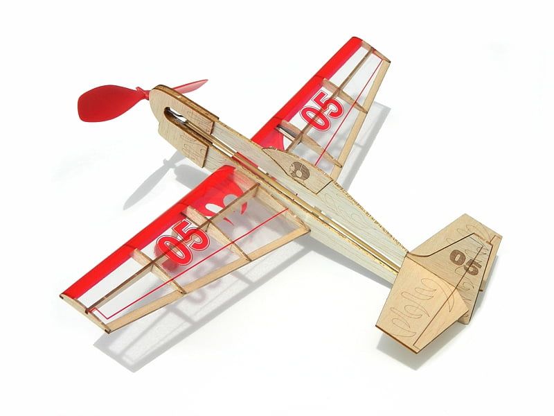 Guillows Mini Model Stunt Flyer Balsa Model Kit
