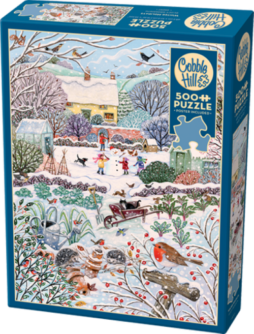 Cobble Hill Winter Holidays 500 Piece Jigsaw