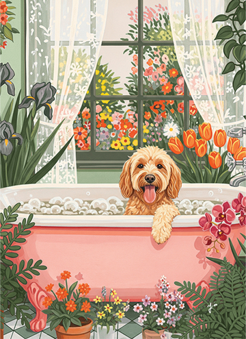 Cobble Hill Blooms & Bubbles 500 Piece Jigsaw