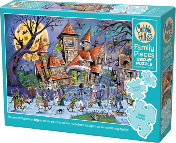 Cobble Hill Haunted House 350 Piece Jigsaw
