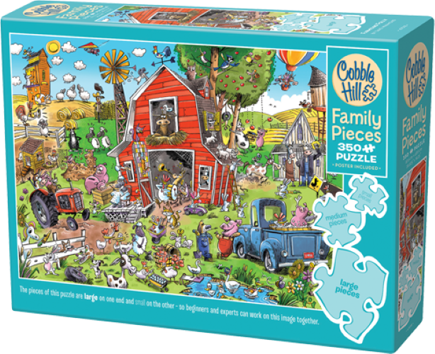 Cobble Hill Farmyard Folly 350 Piece Jigsaw