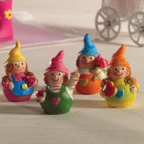 Wibbly Wobbly Dolls, 4 pcs for 12th Scale Dolls House