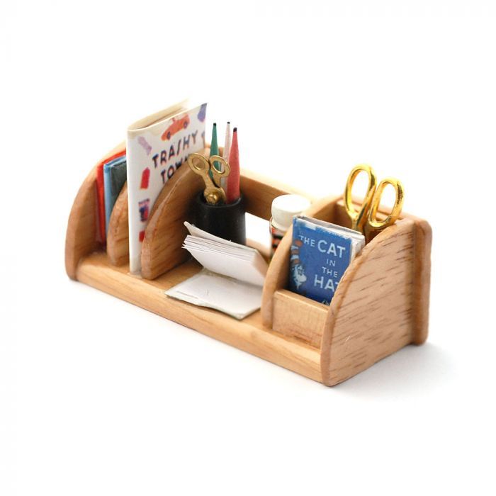 Stationary Shelf for 12th Scale Dolls House