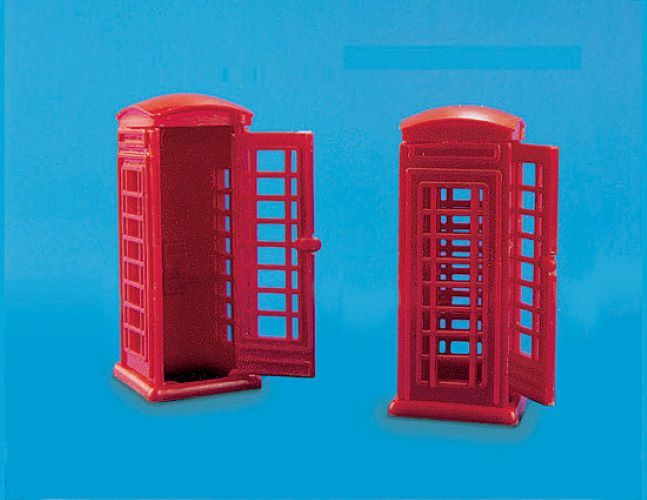 Peco Telephone Kiosks OO Gauge