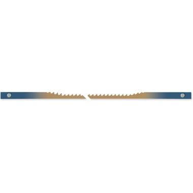 Pegas Pinned Scroll Saw Blades 5" Regular 15 TPI for soft metals, wood, and plastic