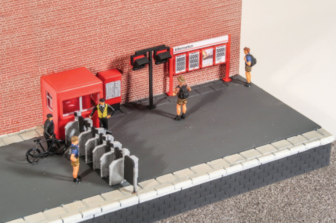 Peco Platform Accessories Modern Era OO Gauge