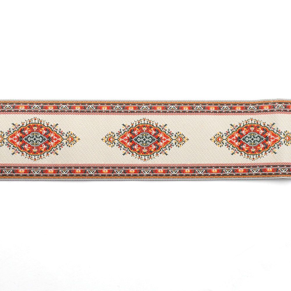 Cream & Red Stair Carpet for 12th Scale Dolls House