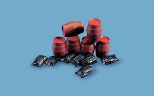 Peco Sacks & Barrels OO Gauge