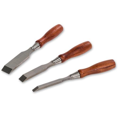 Veritas 3 Piece Miniature Chisel Set