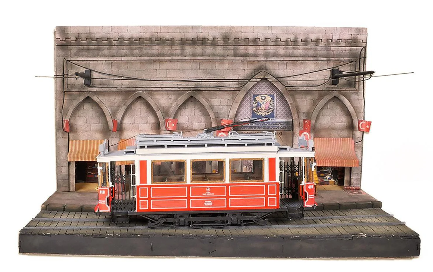 Occre 1/24 Scale Istanbul Tram Diorama Model Kit