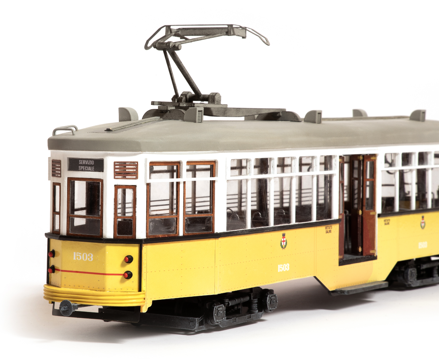 Occre 1/24 Scale Milano Tram Model Kit