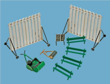 Peco Cricket Ground Accessories OO Gauge