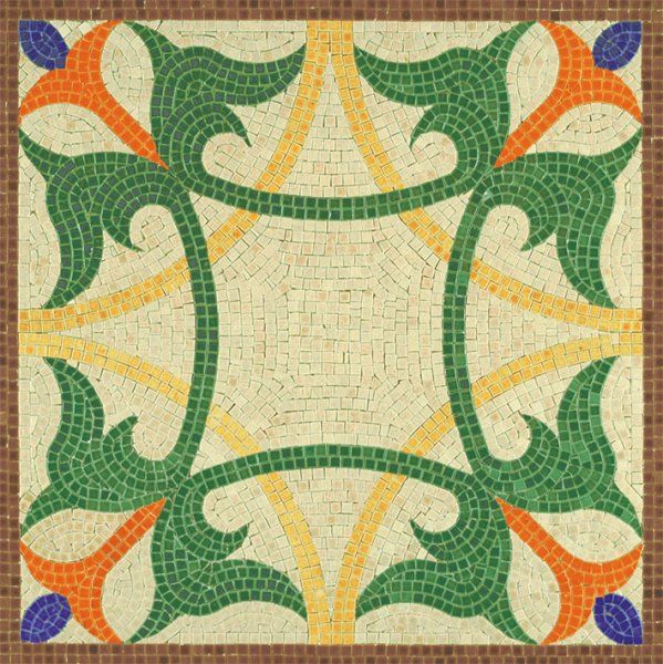 Aedes Ars Geometric Border Mosaics Kit