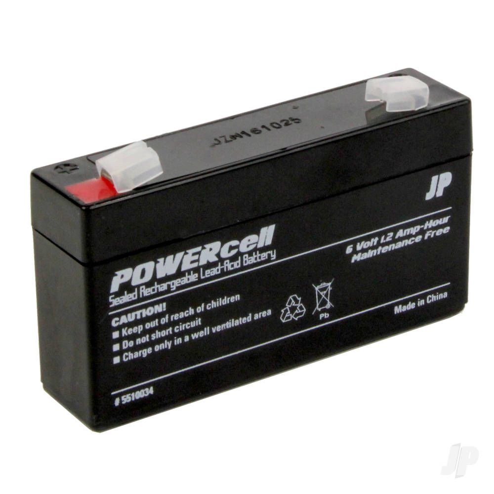 6V-1.2 Ah Powercell Gel Battery