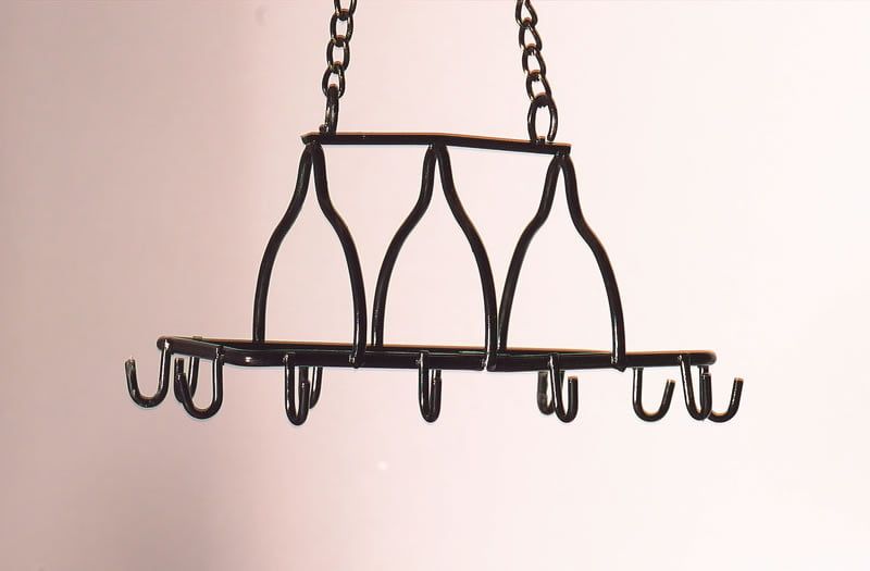 Pot and Pan Hanger for 12th Scale Dolls House