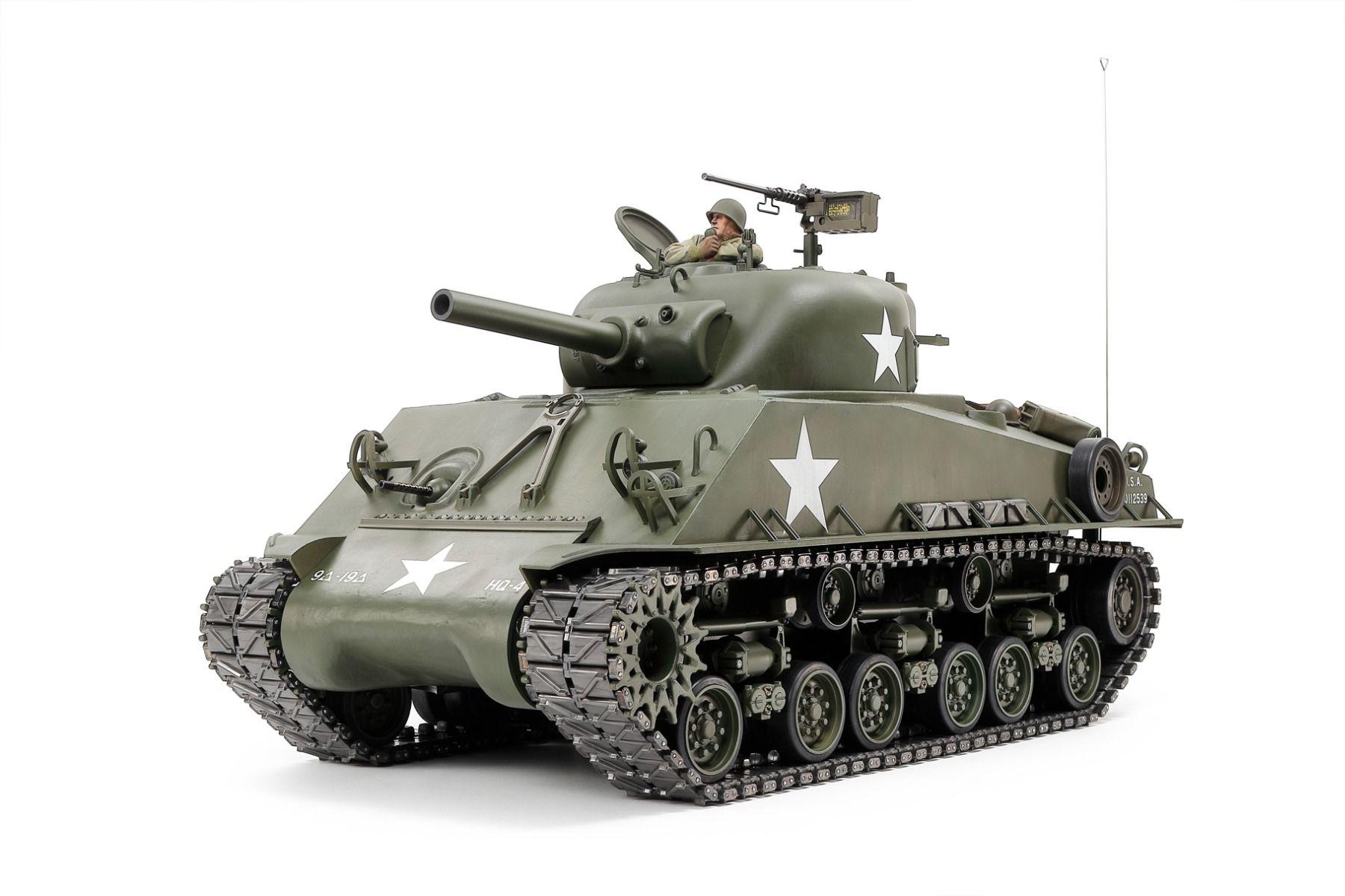 Tamiya 1/16 Scale M4 Sherman 105mm Howitzer MSS Radio Controlled Model Kit