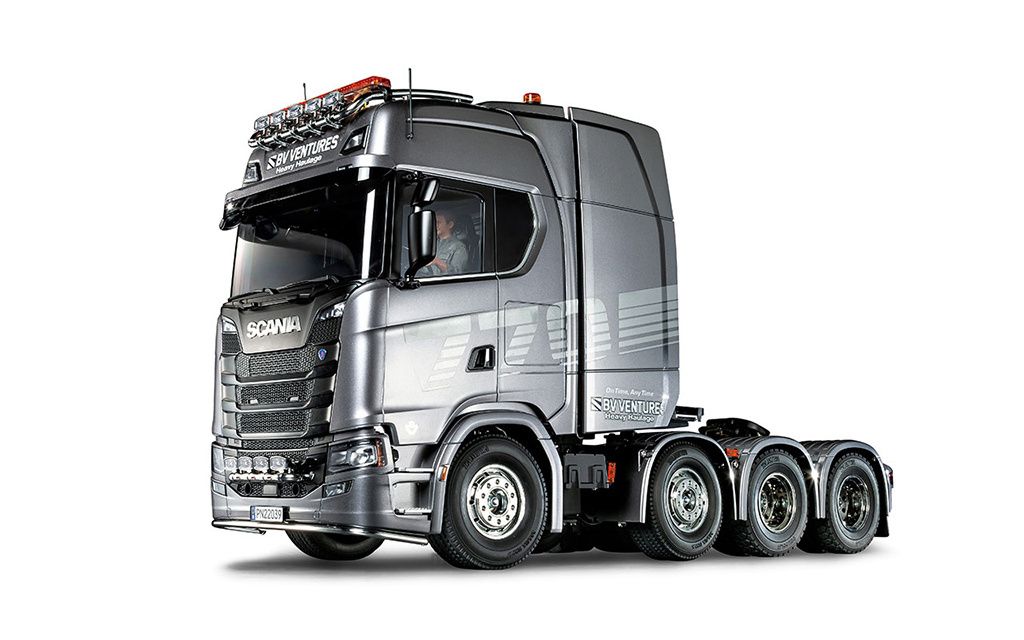 Tamiya 1/14 Scale Scania 770S 8x4/4 RC Truck Model Kit