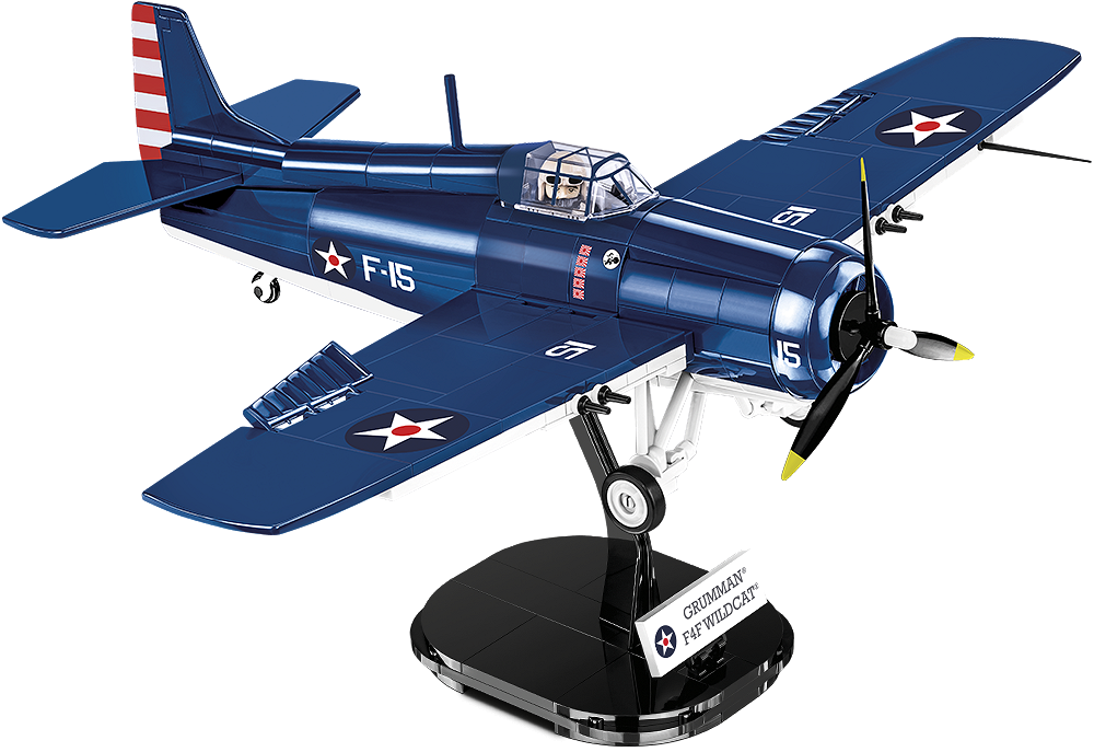 Cobi 1/32 Scale F4F Wildcat - Northrop Grumman Model Kit