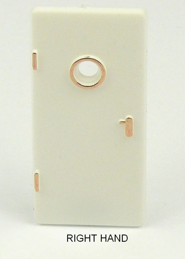 White Doors 36 x 17mm Pack of 10 - Left or Right Hand - White Doors Right Hand Pack Of 10