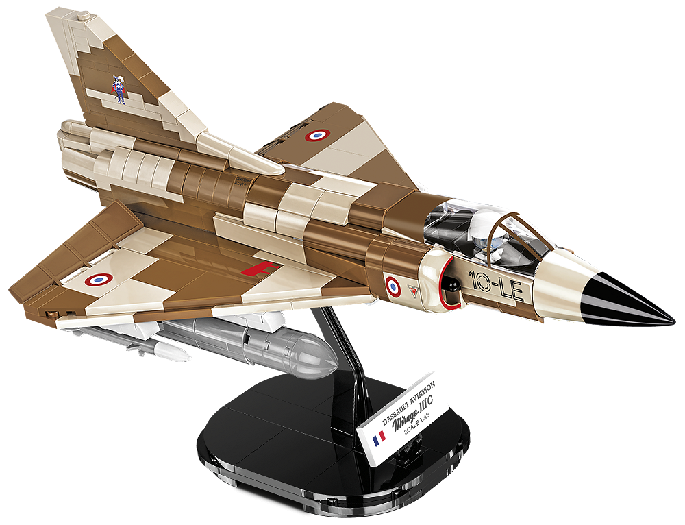 Cobi 1/48 Scale Mirage IIIC Vexin Model Kit