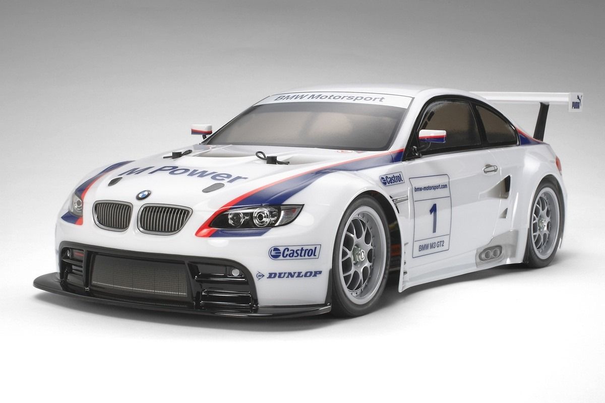 Tamiya 1/10 Scale BMW M3 GT2 2009 (TT-01E) RC Model Kit
