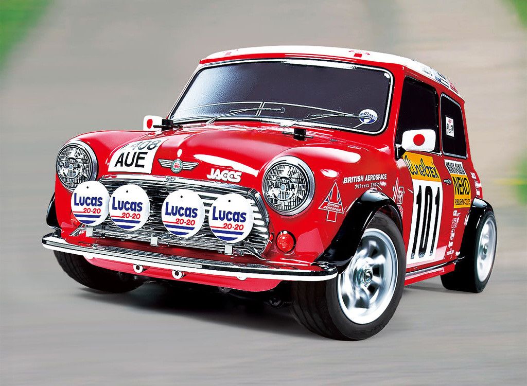 Tamiya 1/10 Scale RC Mini Cooper Rally 1994 (M-05) Model Kit
