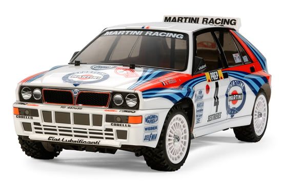 Tamiya 1/10 Scale Lancia Delta Integrale RC Model Kit