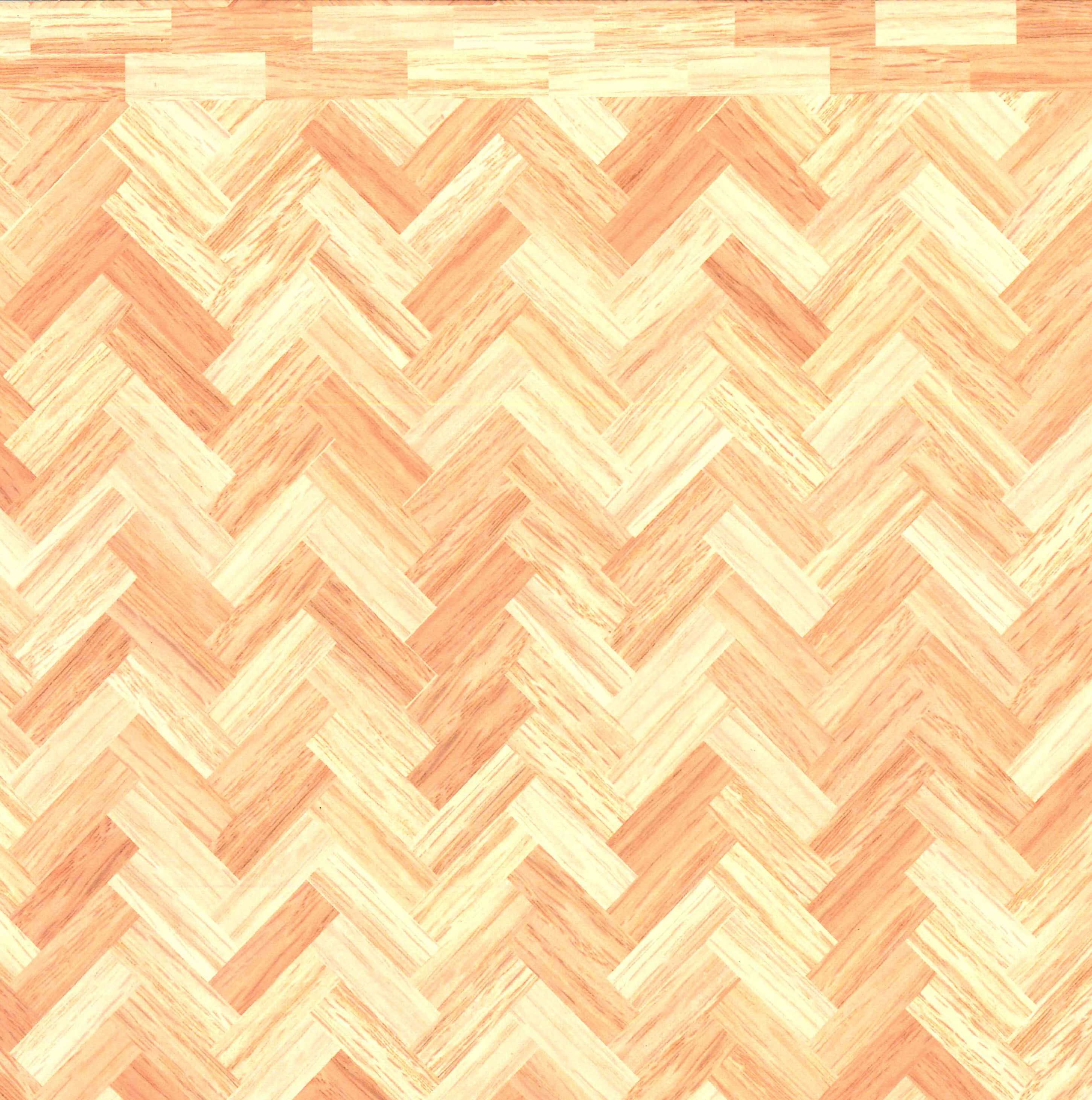 Polished Parquet Flooring Paper for 12th Scale Dolls House