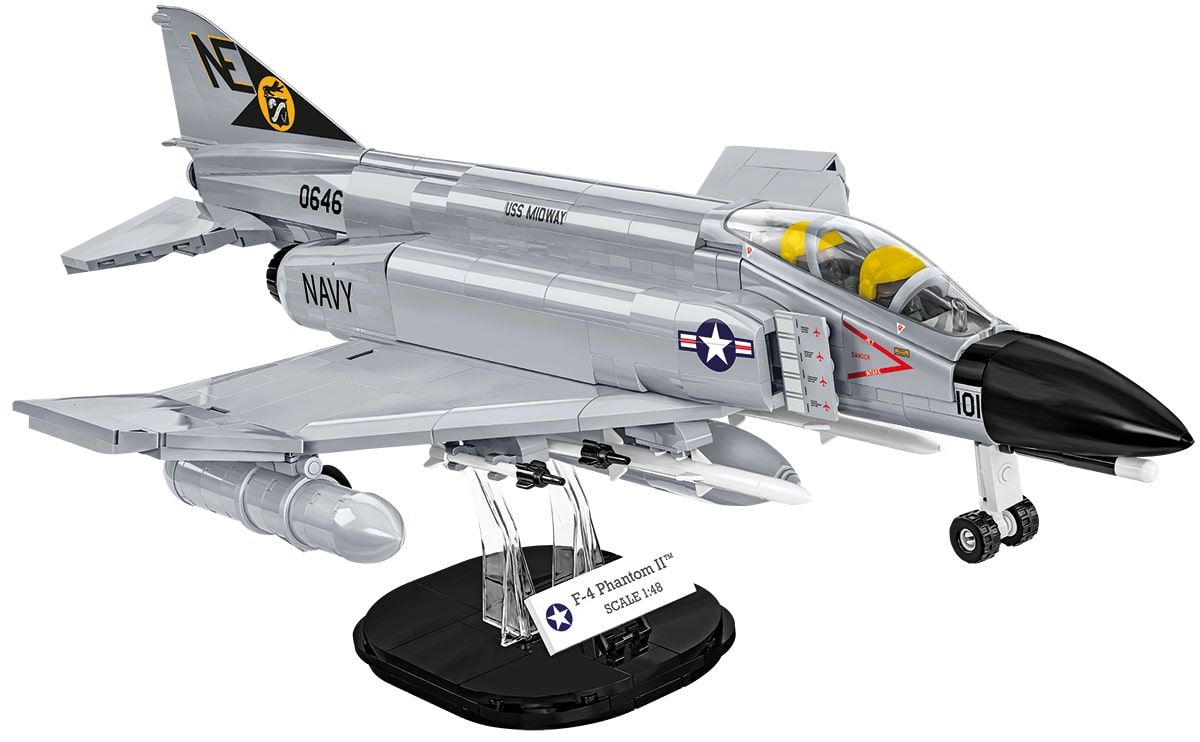 Cobi 1/48 Scale F-4 Phantom II - USS Midway Model Kit