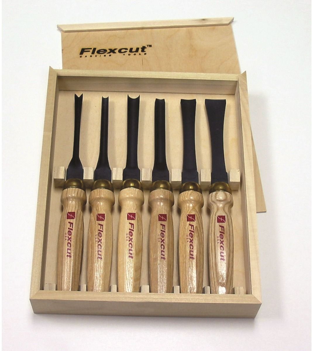Flexcut MC150 Mallet Tool Starter Set (6 Piece)
