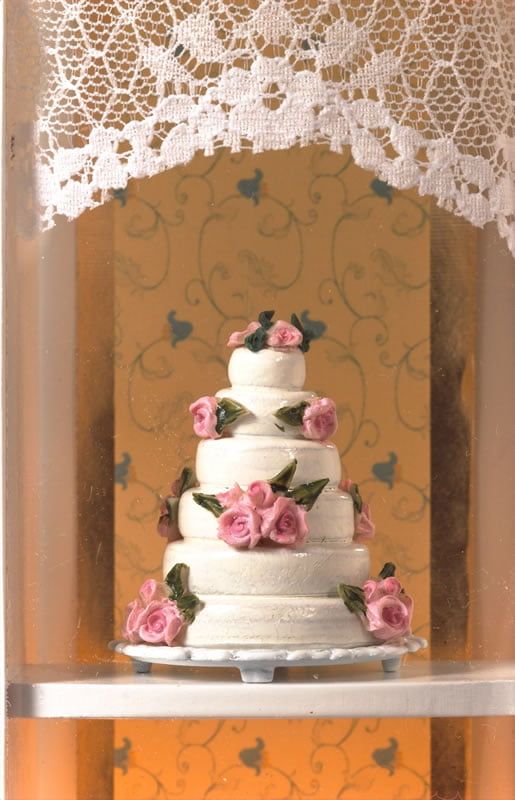 Wedding Cake for 12th Scale Dolls House