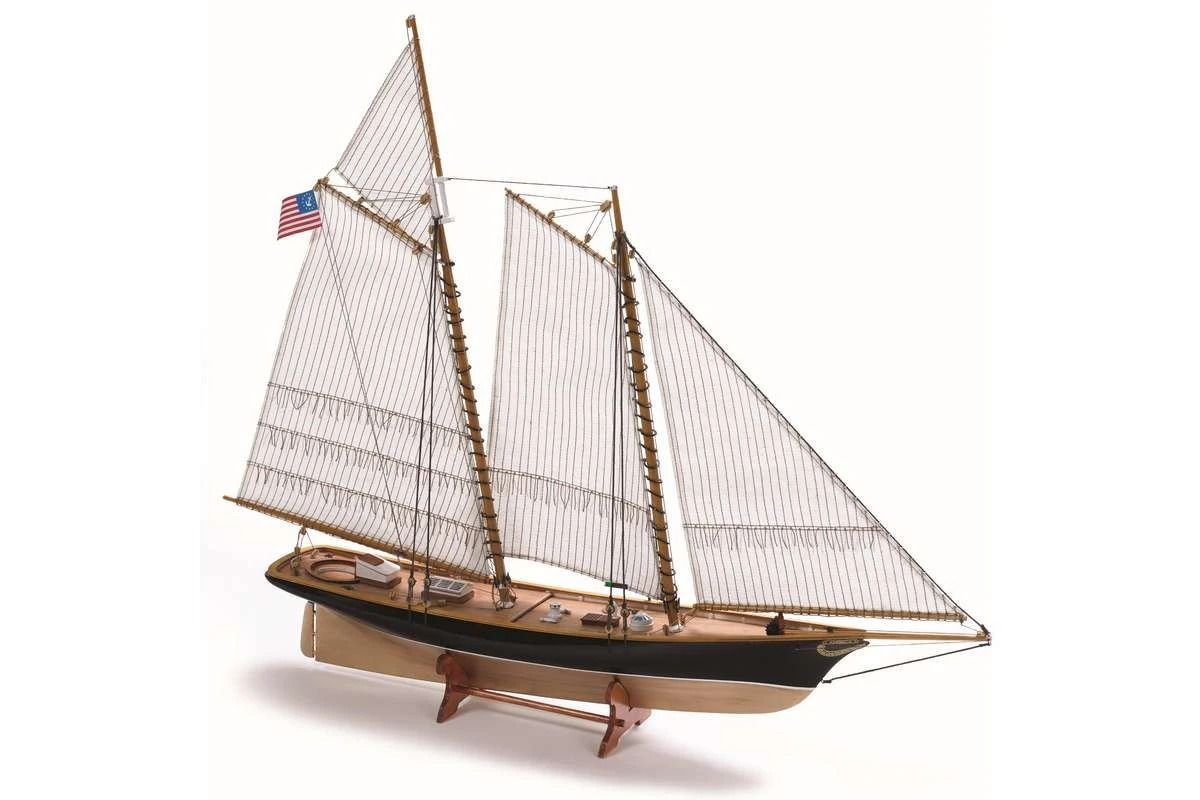 Billing Boats 1/75 Scale America Racing Yacht Model Kit