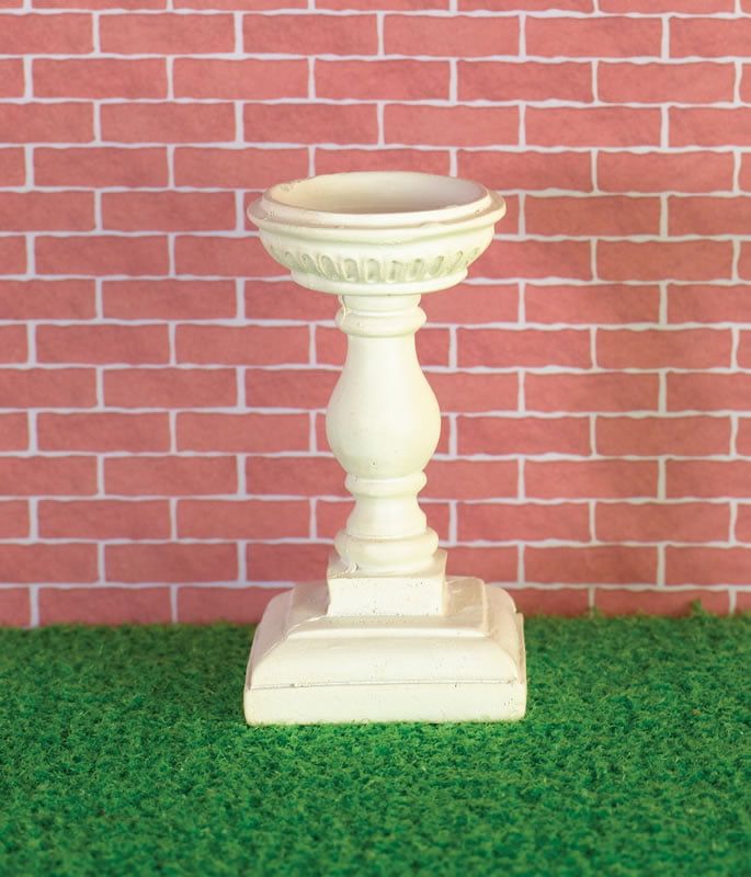 Decorative Bird Bath for 12th Scale Dolls House
